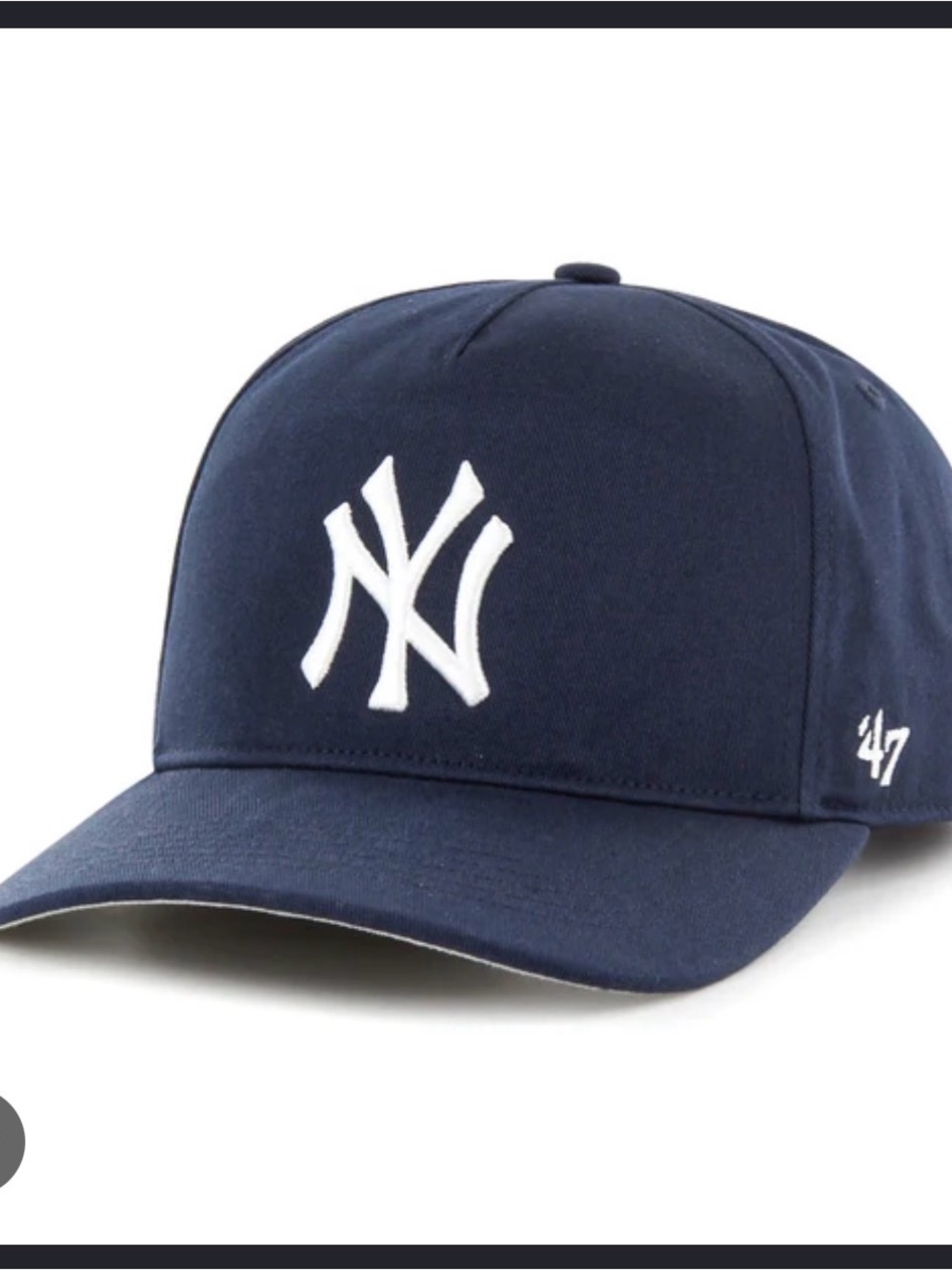 New Era Navy Blue Yankees Logo Cap